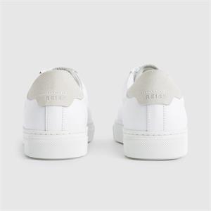 REISS FINLEY Leather Trainers